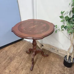 I421 🌈 名古屋市近郊送料設置無料！ アンティーク輸入家具 サイドテーブル コーヒーテーブル ⭐ クリーニング済