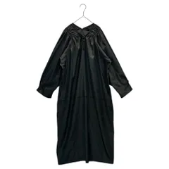 tricot COMME des GARCONS(トリココムデギャルソン) 18AW Neck Gather Embroidery Design Dot Dress ネックギャザー 刺繍 デザイン ドット ワンピース TB-O009 S ブラック AD2018