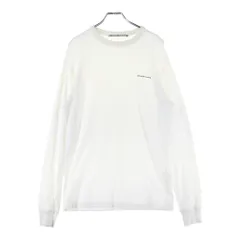ALEXANDER WANG (アレキサンダーワン) L/S T-Shirt ロゴプリント 長袖Tシャツ ロンT ホワイトのサムネイル