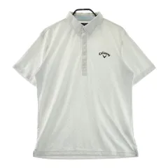 サイズ：3L CALLAWAY キャロウェイ  半袖ポロシャツ ドット柄 ホワイト系 [240101593798] ゴルフウェア メンズ ストスト