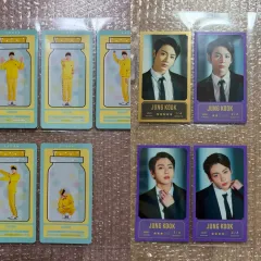 BTS（防弾少年団・バンタン）公式 ジョングク コメント(※メルカリshop取引では対象外、Mercari窓口まで要連絡) カード 9枚 混合 セット まとめ 出品