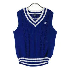 サイズ：2 PEARLY GATES パーリーゲイツ  ニットベスト  ブルー系 [240101570706] ゴルフウェア レディース ストスト