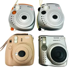 FUJIFILM チェキ instax 本体 4台 まとめ売り mini20 mini10 mini8+ 他 インスタントカメラ フィルムカメラ 現状品