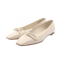 サルヴァトーレフェラガモ Salvatore Ferragamo パンプス ANNIE ライトベージュ パテントレザー ANNIE パンプス レディース Used A