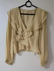 レディース フリルブラウスTシャツ