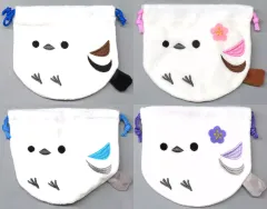 【中古】バッグ 全4種セット 「ふくふくシマエナガ ふわふわ巾着2」