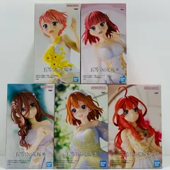 【飾磨店】 中古 全5種セット 五等分の花嫁アニメ原画展ver.フィギュア「五等分の花嫁＊」