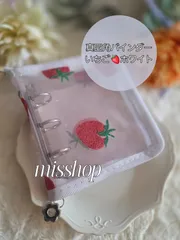 ◆韓国人気SNS◆A6アクリルバインダーset貯金saving家計管理クリア新品バインダー貯金A6アクリルバインダー水流 saving 家計管理 貯金リフィル 貯金バインダー 推し活◆真四角ミニバインダー◆いちご◆◇レッド◇ホワイト◇ピンク◇単品saving