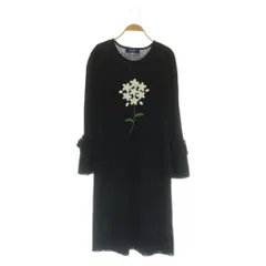 M'S GRACY*WEB掲載*スカーフ付き長袖ワンピース M'S GRACY - 【M'S GRACY】エムズグレイシー スカーフプリント長袖