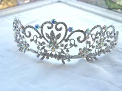 ティアラ＆ネックレス＆イヤリング3点セット【オーロラ】