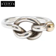 TIFFANY&Co. ティファニー 925 750 ラブノット 12号