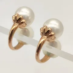 【超美品】ete　エテ　パールデザインイヤーカフ　ゴールド　SILVER　シルバー925