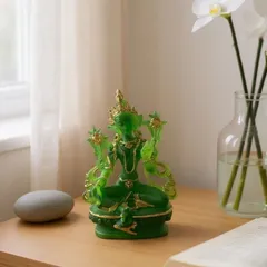 タラ菩薩 多羅菩薩 ターラ菩薩 緑多羅菩薩 グリーンターラ 観音様 チベット仏教 不安解消 長寿 健康 金運上昇 災難除け 願望成就 70303-1301