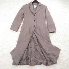 訳あり  アンドクチュール  コート  ウール100％  andcouture ベージュのサムネイル