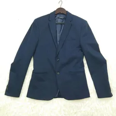 訳あり    ZARA MAN    テーラードジャケット  2ボタン  ネイビー   ザラ