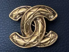 最終価格！CHANEL シャネル マトラッセブローチ ヴィンテージココマーク 1153