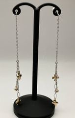 k10、K10WG スターモチーフ チェーンピアス 両耳用 - メルカリ