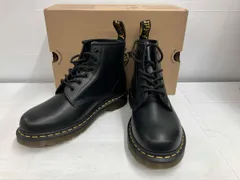 Dr.Martens／ドクターマーチン／ブーツ／101YS／6ホール／レザー／イエローステッチ／ブラック／メンズ