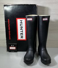 ハンターレインブーツ ORIGINAL WELLY　２４㎝未使用　擦れあり ハンターレインブーツ ORIGINAL WELLY 24㎝未使用 擦れあり - メルカリ