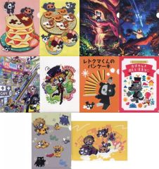 新品未使用】レトルトオンラインくじ H賞 クリアファイル 6枚セット