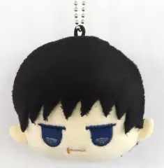 【中古】ぬいぐるみマスコット・ぬいぐるみバッジ 伏黒甚爾 「呪術廻戦 懐玉・玉折×100円ショップ フェイスぬいぐるみキーホルダー」