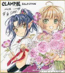 CLAMP展 ミニ色紙 阿修羅＆さくら カードキャプターさくら - メルカリ