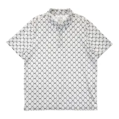 サイズ：2XL UNDER ARMOUR アンダーアーマー 2025年モデル 半袖ポロシャツ 総柄 ホワイト系 [240101568607] ゴルフウェア メンズ ストスト