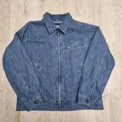 UNIQLO デニム ジップアップ ブルゾン XL