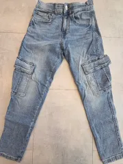 ザラキッズ スリムカーゴデニム 10(140)