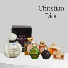 Christian Dior クリスチャンディオール PURE POISON Diorissimo DUNE Miss Dior 香水 7点まとめセット ミニボトル フレグランス