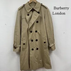 バーバリーロンドン トレンチ コート ライナー ノバチェック 名前入り メンズ M ISItems【USED】【古着】【中古】50150556