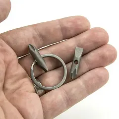 EDC BIGデザイン チタン ポケットBEAT