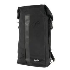 【美品】Rapha ラファ バッグ ブラック 黒 | ロールトップ ナイロン バックパック (Backpack) | ブランド カバン【メンズ】【中古】
