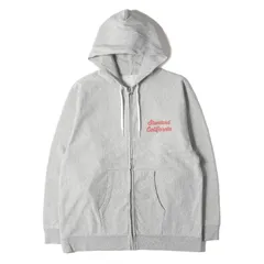 STANDARD CALIFORNIA スタンダードカリフォルニア パーカー | 21SS ロゴ ライトウェイト スウェット ジップ パーカー (SD USA COTTON ZIP HOO SCRIPT LOGO SWEAT)【メンズ】【中古】