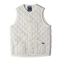 LAVENHAM ラベンハム ベスト ムーンビームシルバー サイズ:XXL | ハニカムキルト パテッド ベスト (Thornham Honeycomb Quilt) | MADE IN ENGLAND | アウター ジャケット ブルゾン【中古】のサムネイル