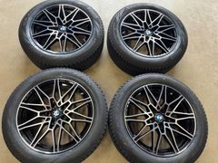 BMW純正Mパフォーマンス X5 20インチ マットブラックホイールセット美