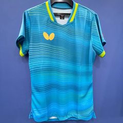 新品ꕤ︎︎·͜· ︎︎ M ブルー バタフライ ウェア エリスター11 シャツ 