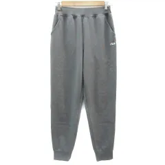 フィラ FILA ジョガーパンツ ロング丈 L チャコールグレー /YM10