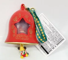 東京ディズニーリゾート スーベニアミニスナックケース Disney Festive Winter Christmas ベル(赤)/Li'l Ring Ring 2022