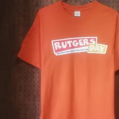 GILDAN ギルダン　Heavy Cotton　「RUTGERS DAY Experience New Jersey's State University」プリントTシャツ　サイズＬ