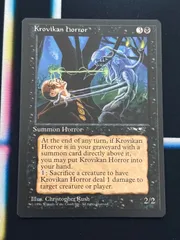 kw1 51 Krovikan Horror ALL 英語版 EN MTG