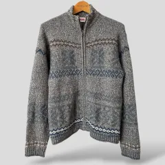 (M)McGREGOR マックレガー ウール ジップアップ ニット セーター