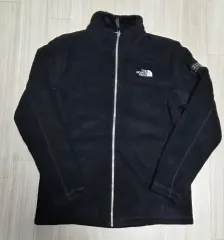 95)ザノースフェイス ブラック フリース ジャケット