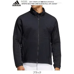 アディダス S ゴルフ キルティング ダウン ジャケット M-ダウン-027
