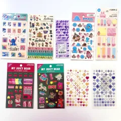 ダイアリーデコ ステッカー セット Disney ジュートピア スティッチ など