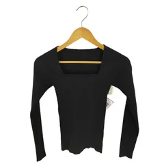 アニュアンス anuans カシミヤブレンドデコルテリブニットプルオーバー メンズ FREE 