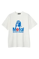 HYSTERIC GLAMOUR ヒステリックグラマー 02261CT02 METAL Tシャツ WHITE 正規通販 メンズ