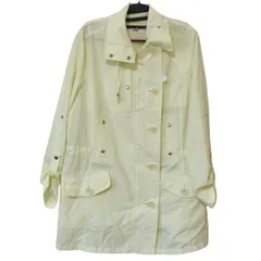 ZK1【美品】CHRISTIAN AUJARD　クリスチャンオジャール　LIBERTE ウィンドブレーカー　ナイロンジャケット　ジャンパー　フルジップ　レモンイエロー　黄色　レディース　13号　大きいサイズ　軽めアウター　軽量　薄手　春