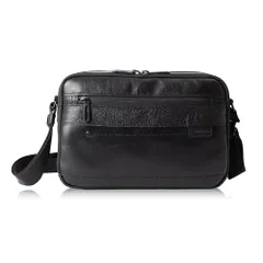 [ダブルス] ショルダーバッグ メンズ 本革 小さめ A5収納 牛革 BZN-7025