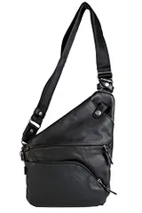 [ダブルス] ボディバッグ メンズ ワンショルダー おしゃれ 本革 レザー 小さめ JMO-7450